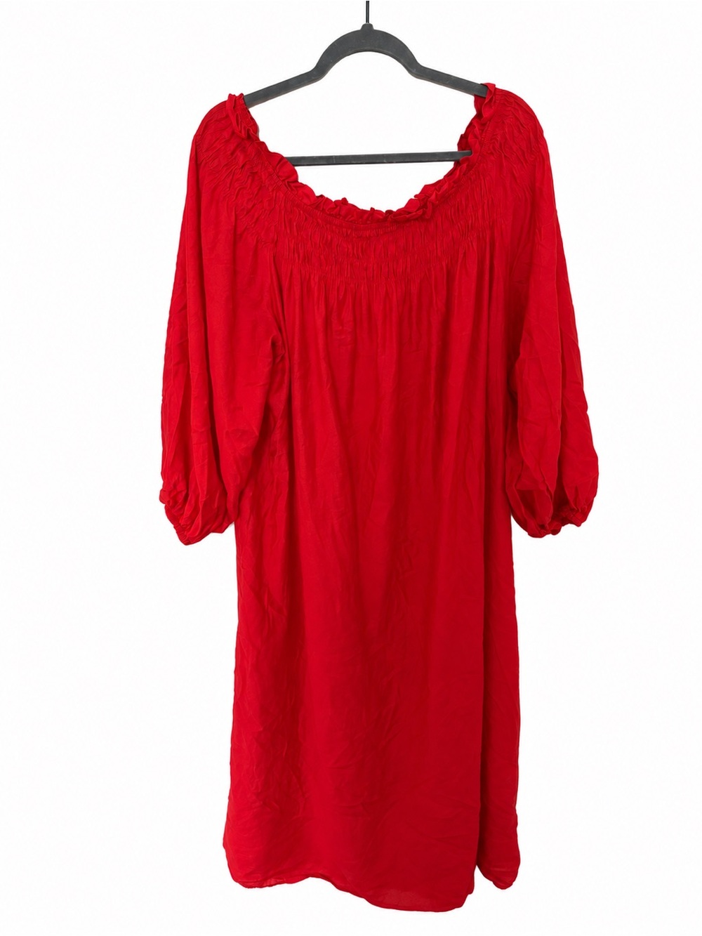 H&M Flowy Red Maxi Dress